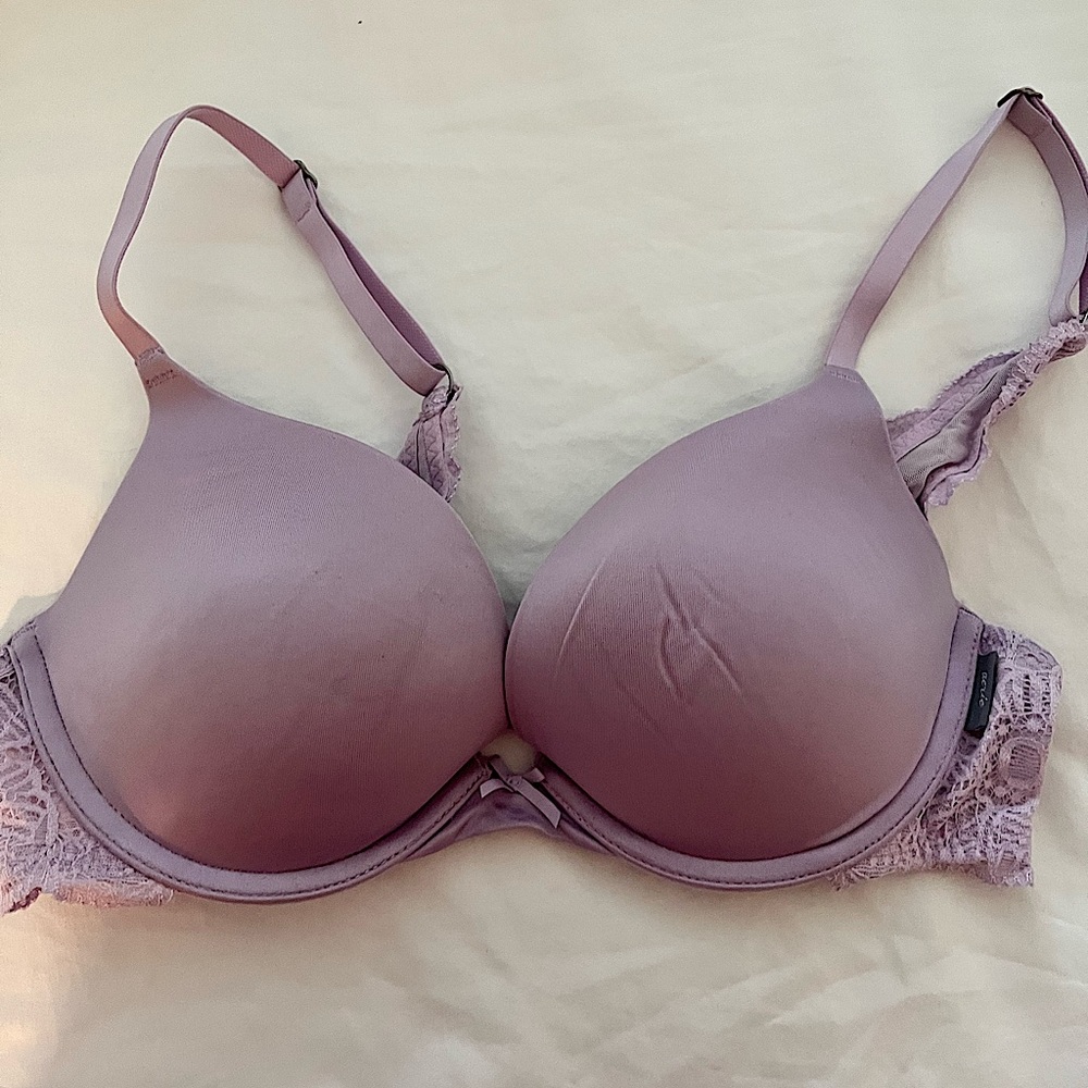 Purple Aerie Push-Up Bra 32C